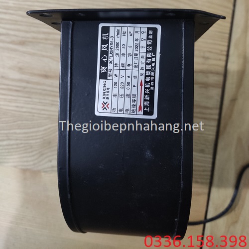 Quạt hút mùi dạng con sên cho nhà hàng