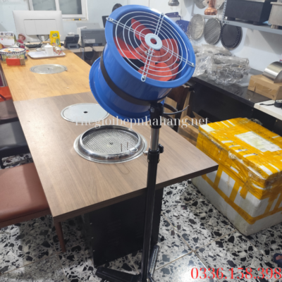 Quạt hút khói có kệ đỡ dành cho nhà hàng